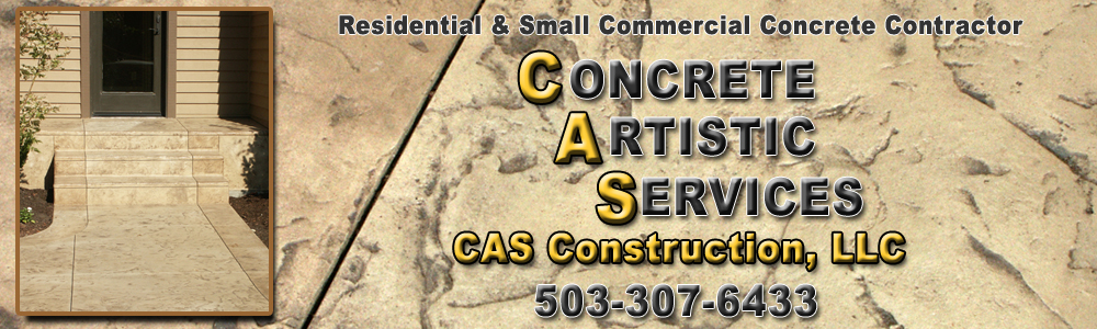 Stamped Concrete by Concrete Artistic Services, Portland, Oregon