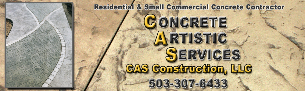 Stamped Concrete by Concrete Artistic Services, Portland, Oregon